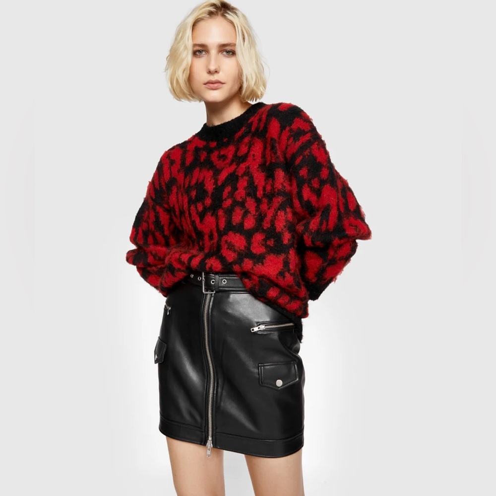 Rebecca Minkoff leopard sweater